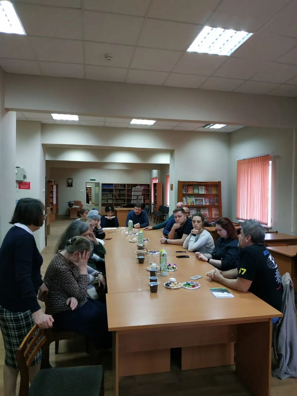 Информационная встреча для читателей в Центральной городской библиотеке — Городские события, Химки