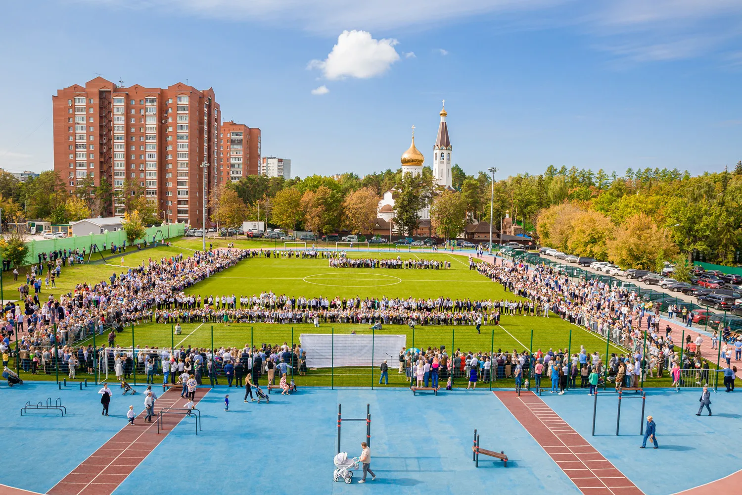 «День посёлка» в Заречье — Фестивали и ярмарки, Одинцово