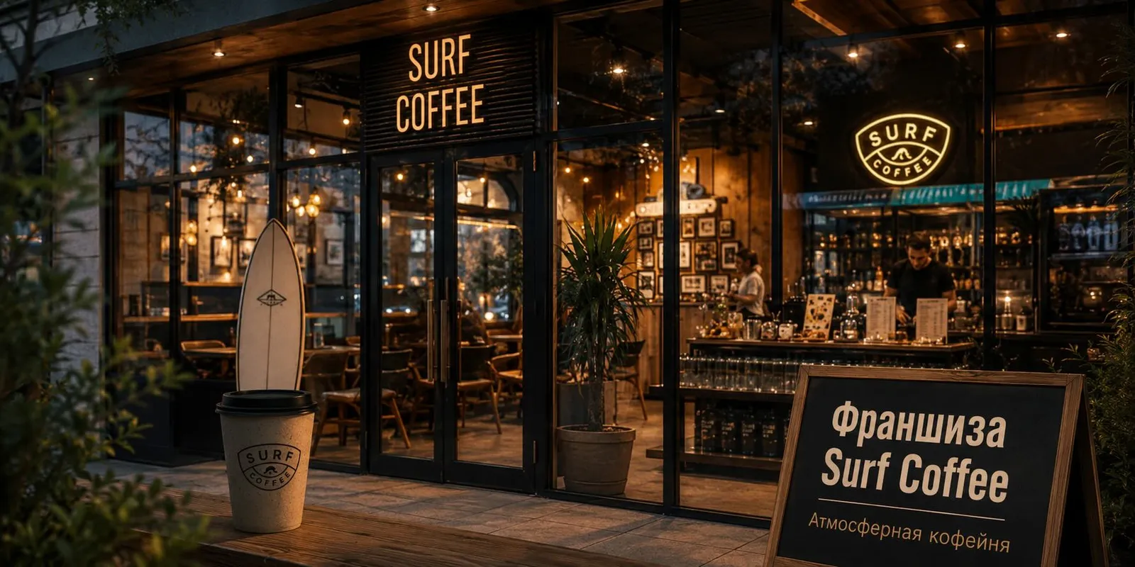 Кафе Surf Coffee