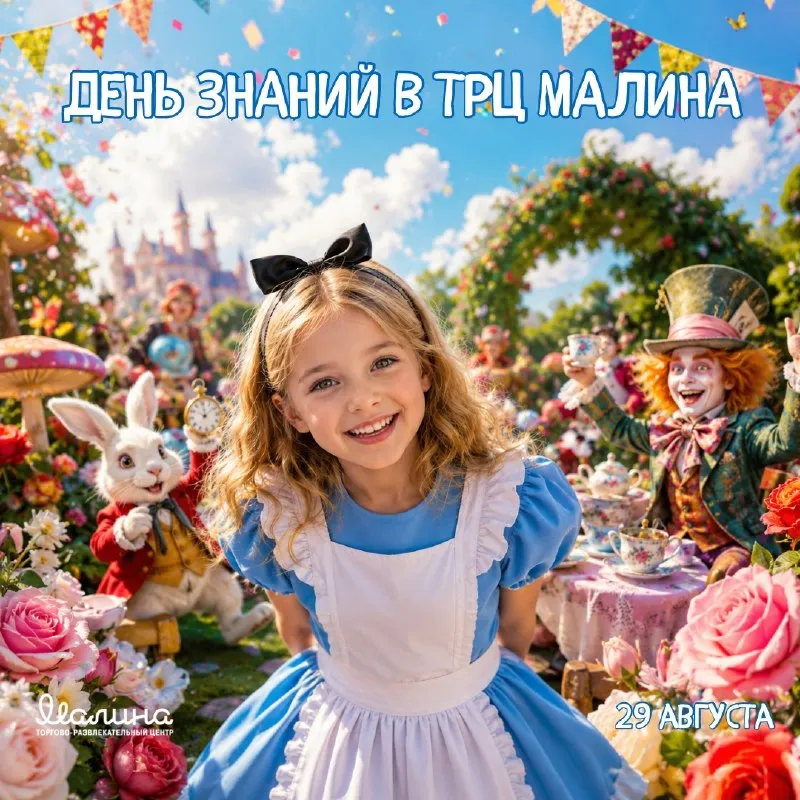 Анимационная программа «Алиса в стране чудес» — Детям, Рязань