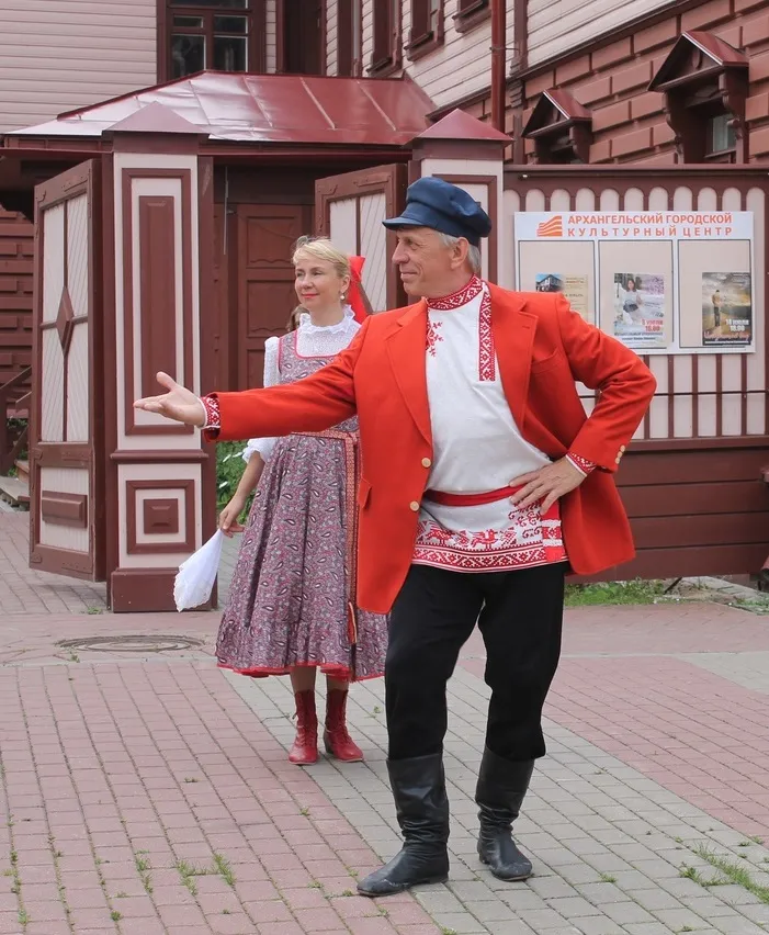 Костюмированный ритуал «Поморское время — полдень!» — Городские события, Архангельск