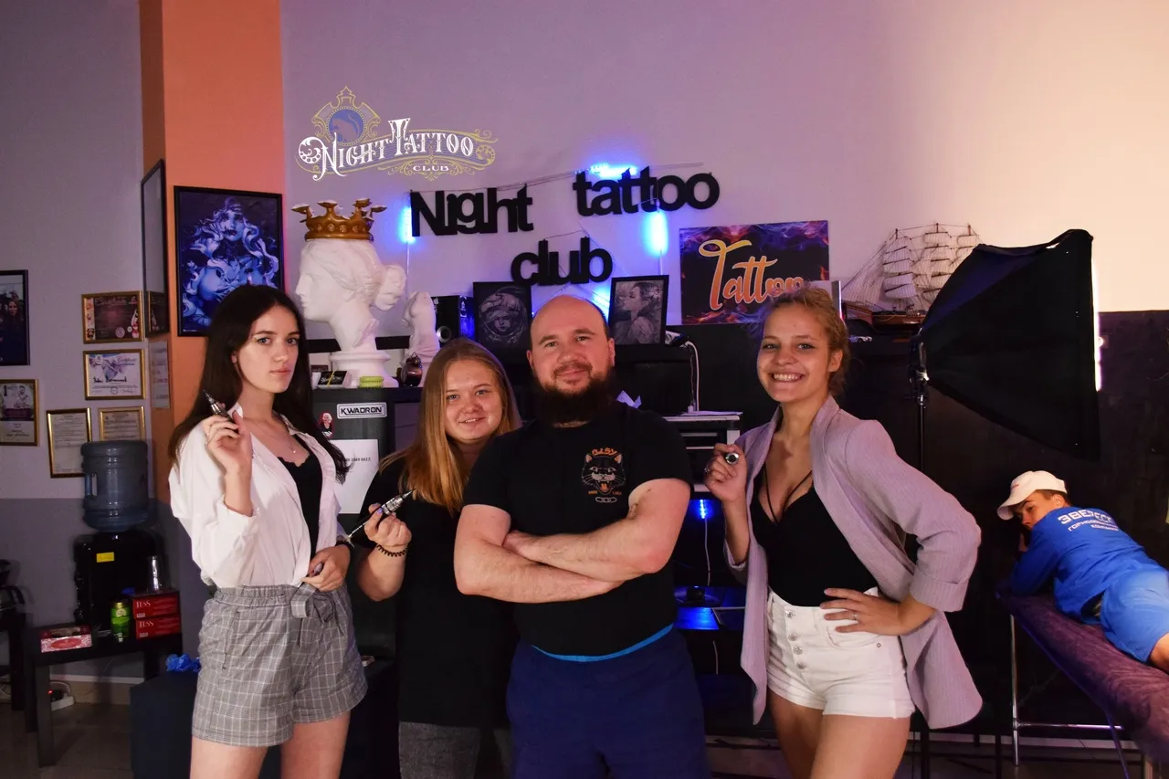 Мастер-класс по татуировке в студии Night Tattoo Club — Мастер-классы и обучение, Екатеринбург
