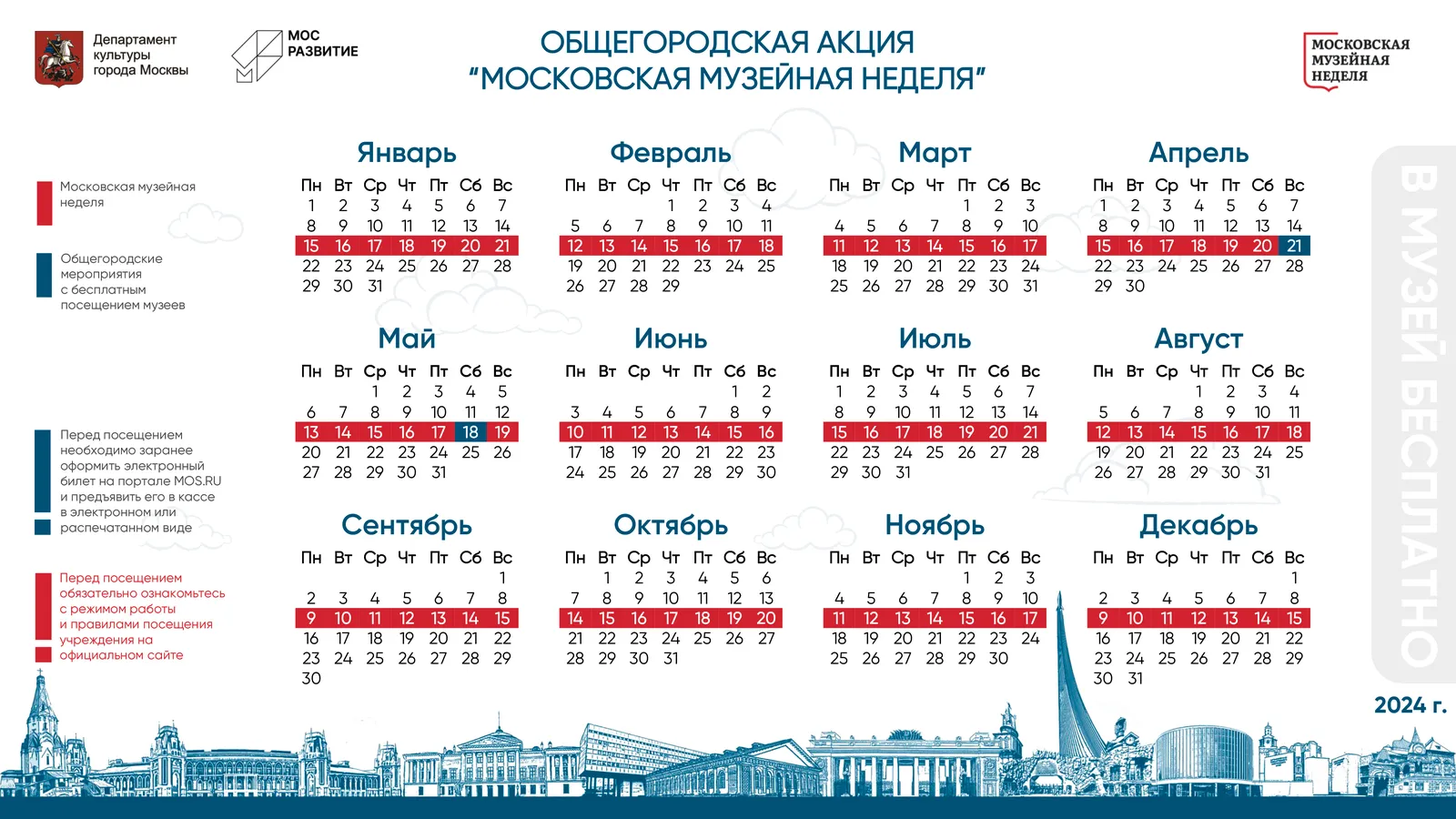 «Музейная неделя» в Москве — Выставки, Москва