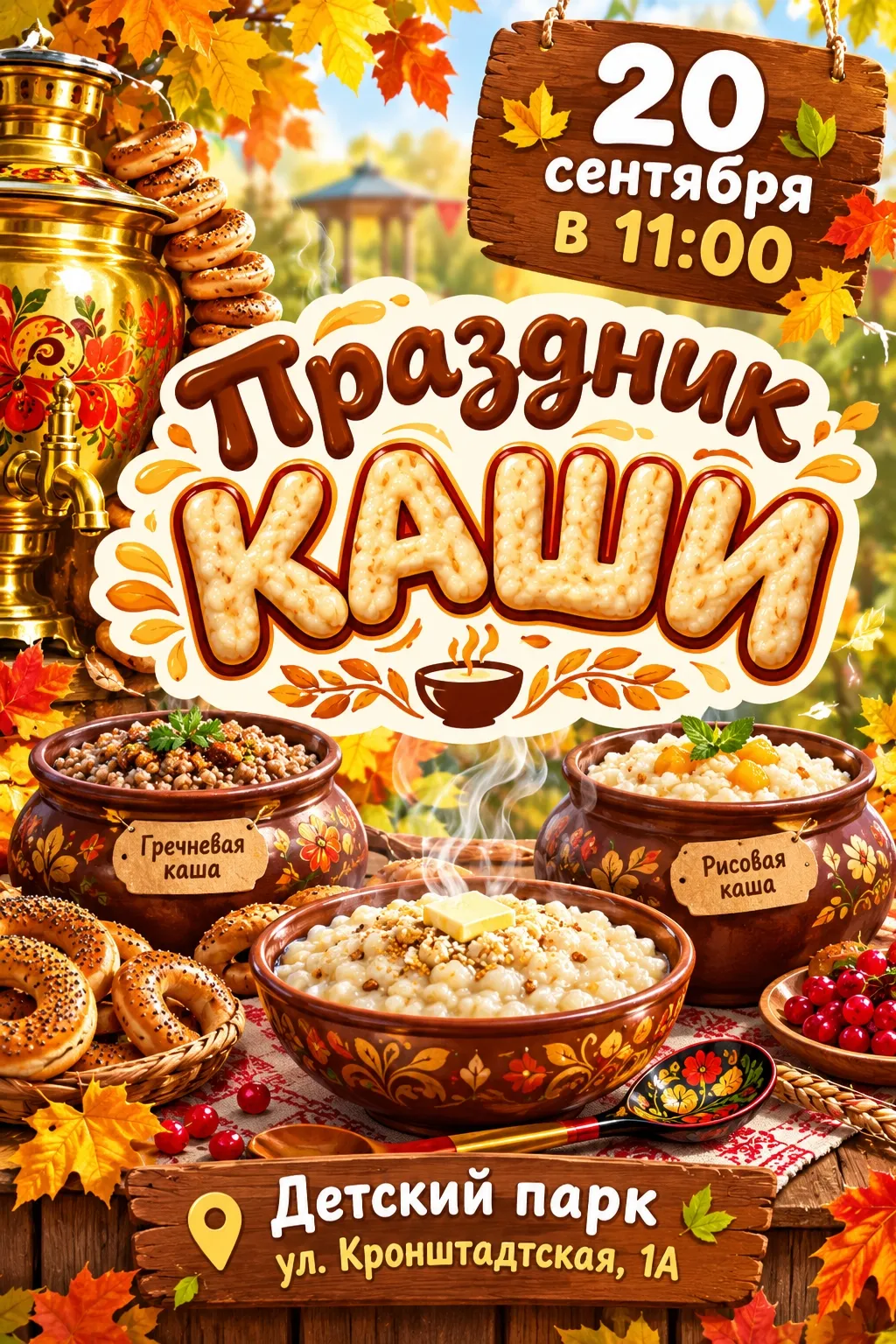 Фестиваль «Праздник каши» — Фестивали и ярмарки, Пенза