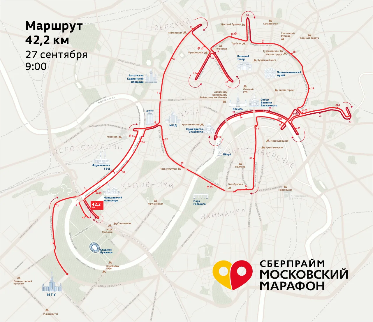 Московский Марафон 2026 — Спорт и активный отдых, Москва