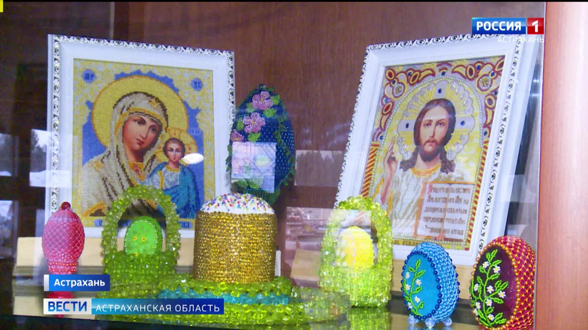 Выставка кружева и вышивки в Житной башне кремля — Выставки, Астрахань