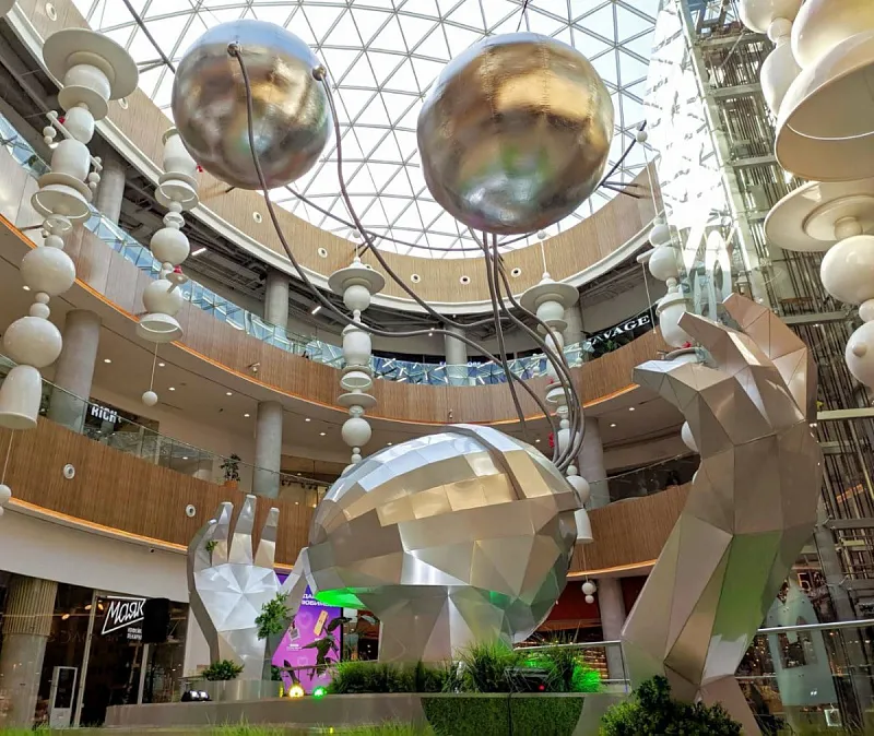 Новогодняя ярмарка в Brosko Mall — Городские события, Хабаровск