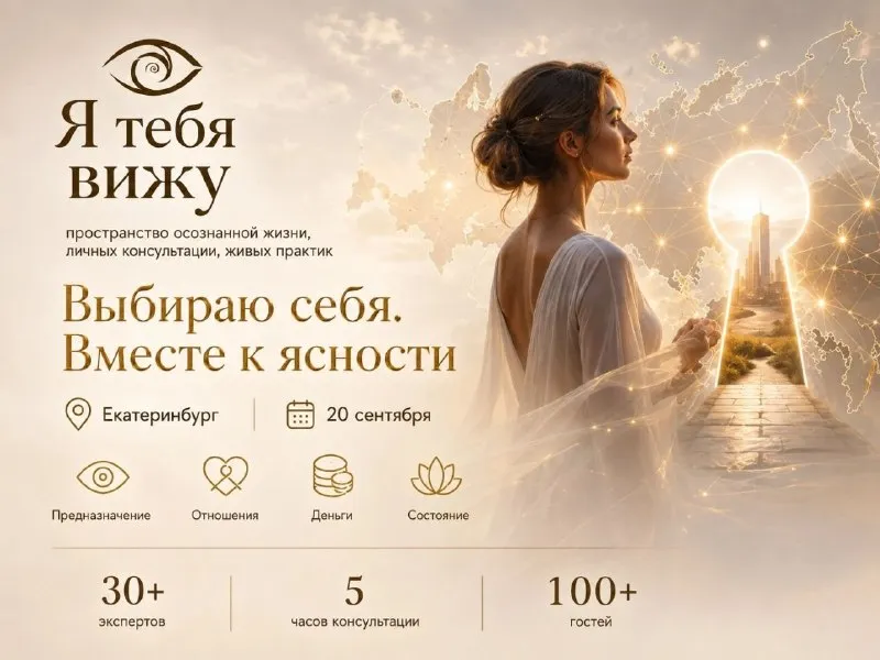 Фестиваль самопознания «Я тебя вижу!» — Фестивали и ярмарки, Екатеринбург