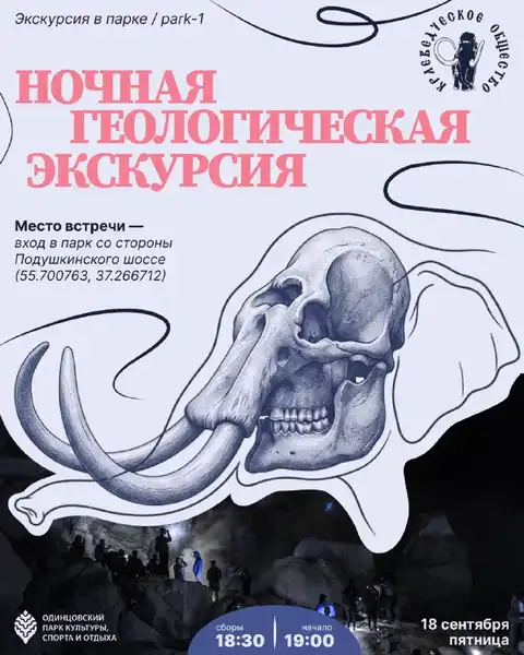 Экскурсия «Ночная экскурсия по оврагам Лазутинки с поиском минералов» — Экскурсии и прогулки, Одинцово