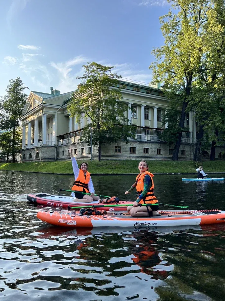 Прогулка на сапбордах по Парковым островам — Спорт и активный отдых, Санкт-Петербург
