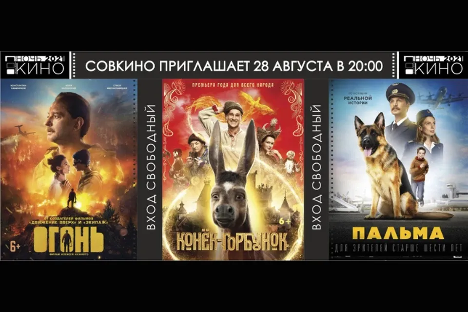 Ночь кино — Театры и кино, Хабаровск