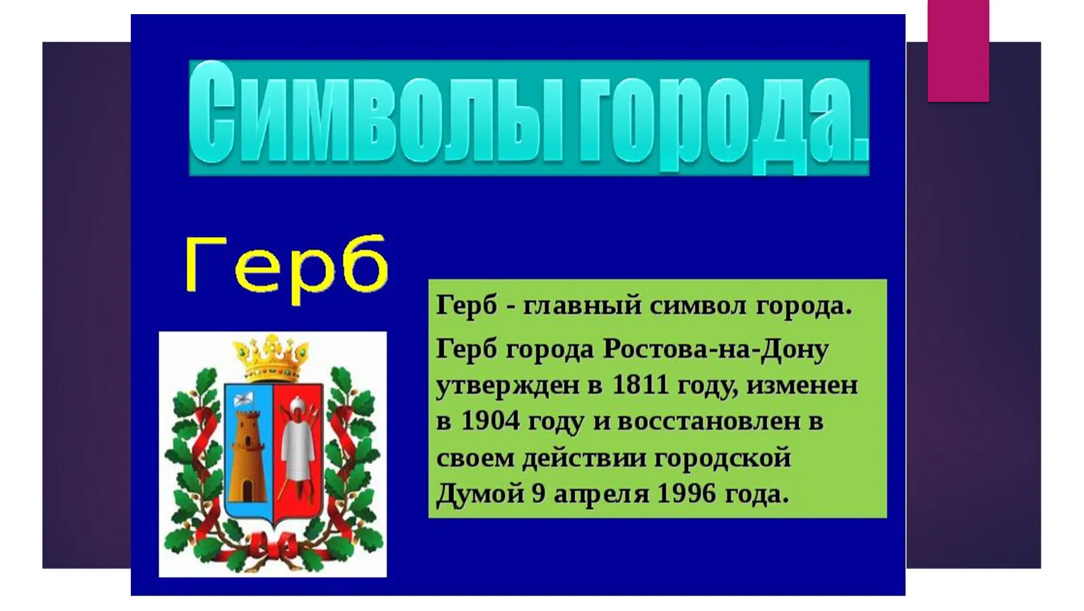 Час полезной информации «Ростов-на-Дону: культурное наследие» — Городские события, Ростов-на-Дону