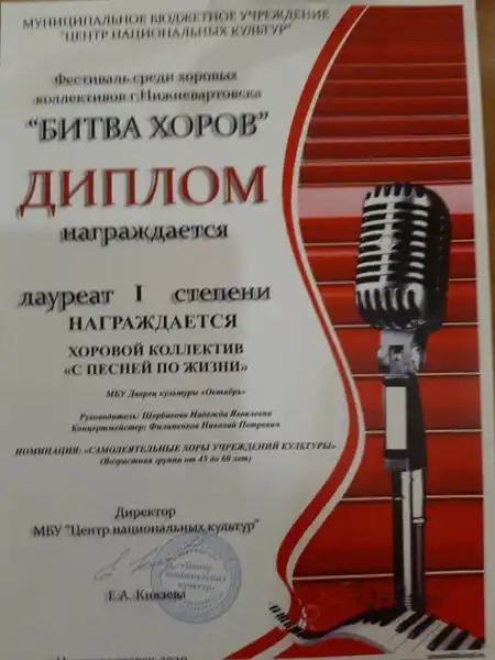 Фестиваль «Битва хоров. Голоса поколений» — Фестивали и ярмарки, Нижневартовск