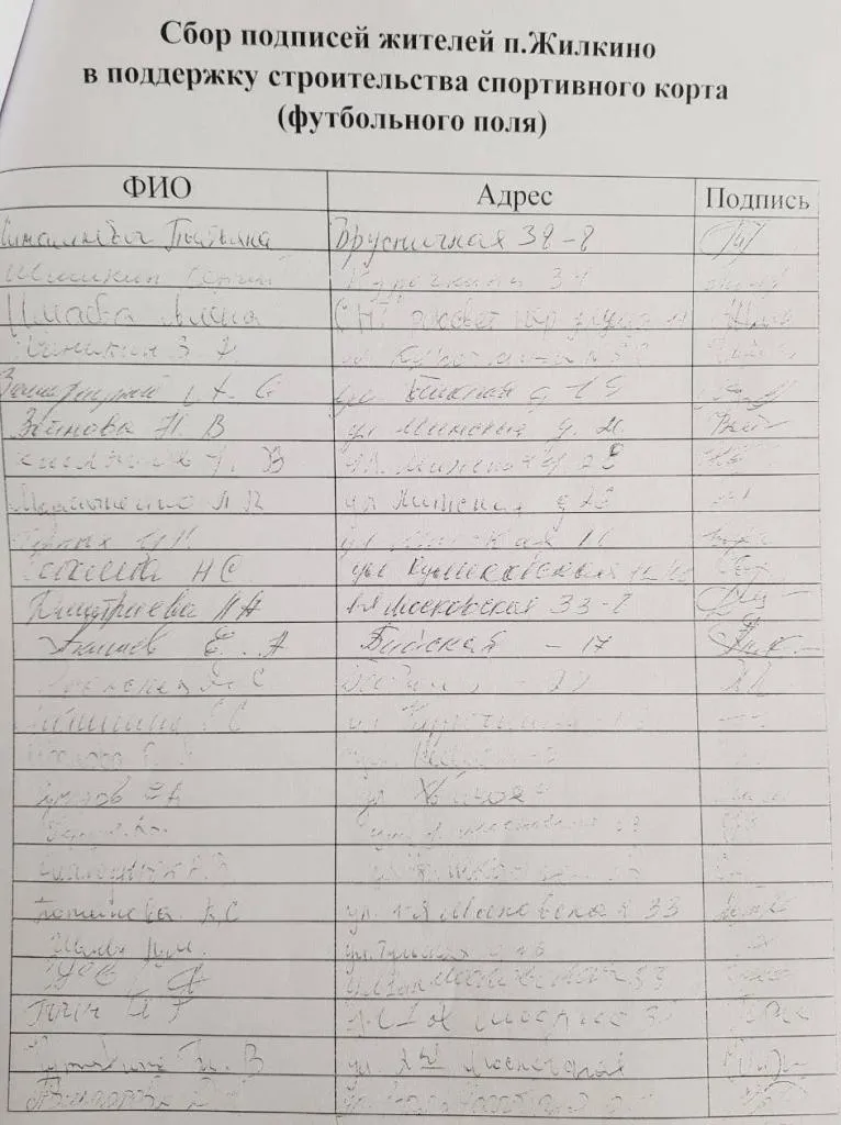 Сбор подписей за волейбольную площадку в парке Батайска — Городские события, Батайск
