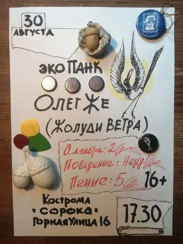 Концерт Квартирник Олега Же — Концерты и музыка, Кострома