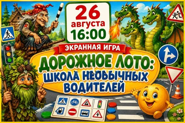 Игровая программа «Дорожное лото с необычными водителями» — Квесты и игры, Братск