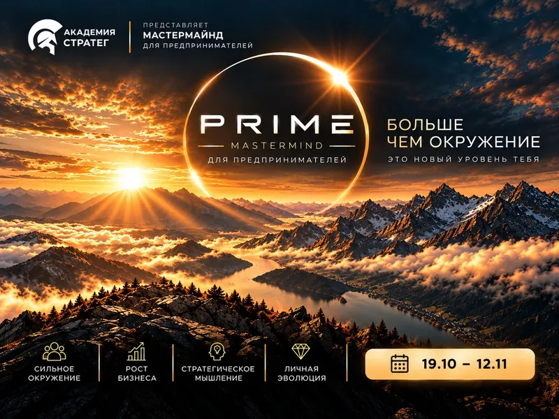 Вечеринка Мастермайнд PRIME — Встречи и вечеринки, Казань