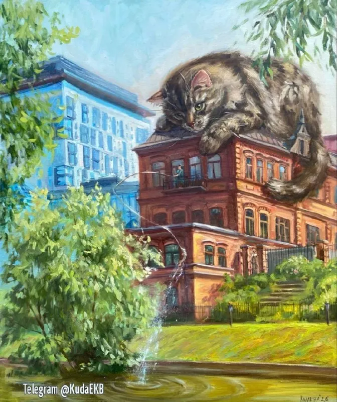 Выставка «КОТеринбург» Ксении Калаевой — Выставки, Екатеринбург