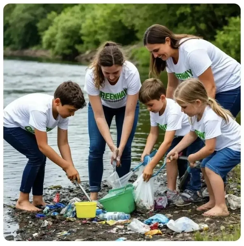 Экоуборка «YOU GREEN» прибрежной зоны реки Подкумок — Волонтёрство, Пятигорск