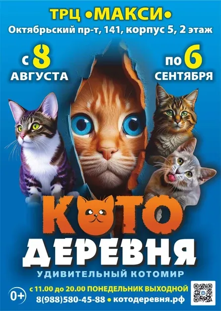 Выставка «Котодеревня | Сыктывкар» — Выставки, Сыктывкар