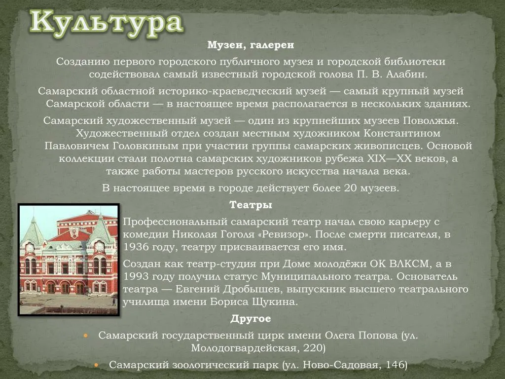 Лекция «Запахи старой Самары» — Мастер-классы и обучение, Самара