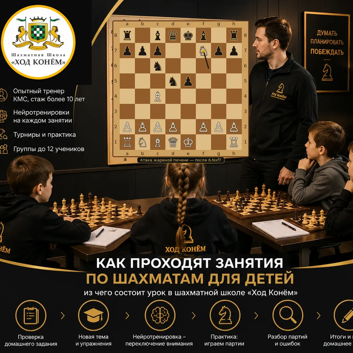 Тренировочные игры по шахматам в клубе «Лошадью ходи» — Квесты и игры, Старый Оскол