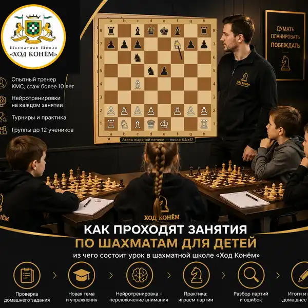 Тренировочные игры по шахматам в клубе «Лошадью ходи» — Квесты и игры, Старый Оскол