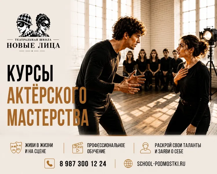 Мастер-класс «Актерские курсы | Сценическая речь | Новый набор» — Мастер-классы и обучение, Саратов