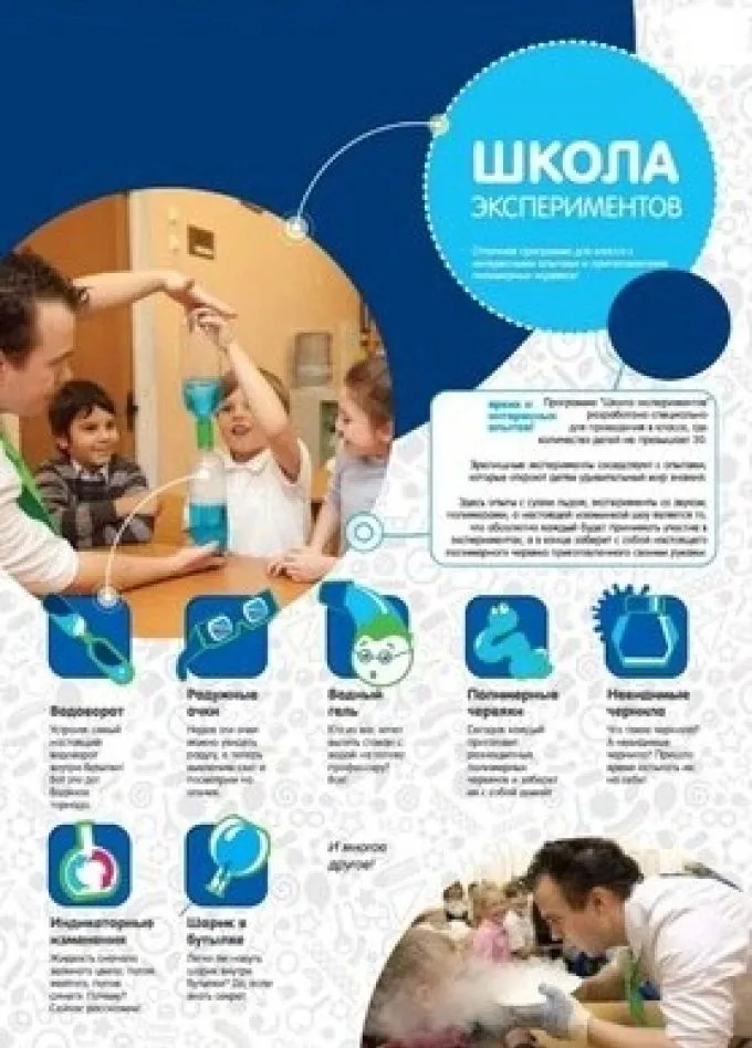 Научно-познавательное шоу «Школа экспериментов» с профессором Николя — Детям, Обнинск