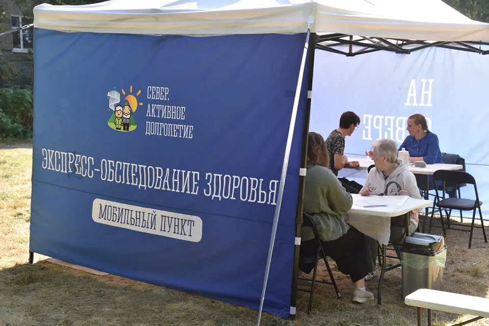 Палатки здоровья: экспресс-диагностика организма — Городские события, Мурманск
